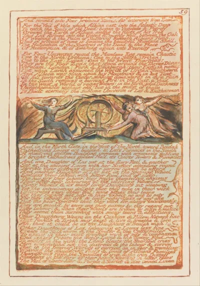 “And formed into Four precious stones...” (Plate 59)