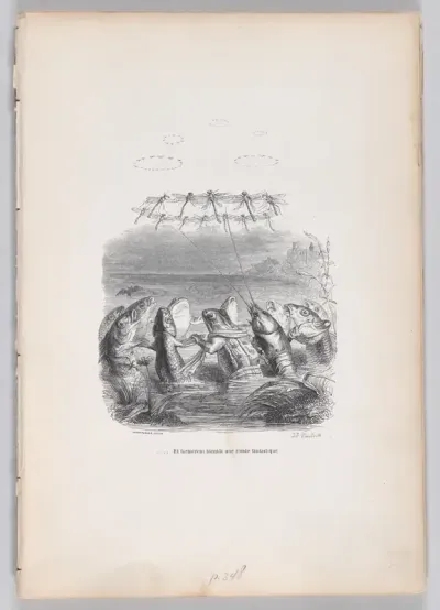 ... and soon formed a fantastic round, from "Scenes from the Private and Public Life of Animals"