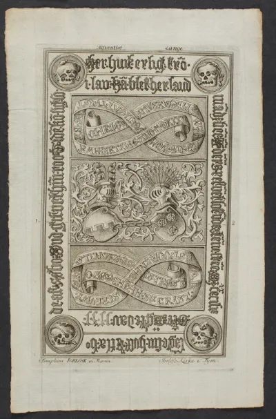 Anders Reventlow og hustrus gravsten