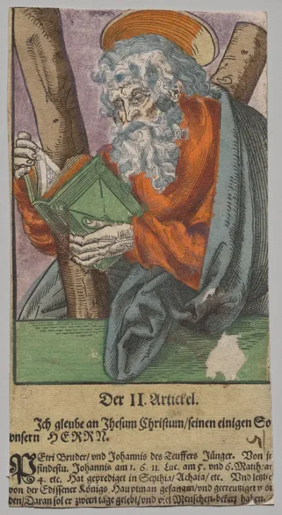 Andrew from Christ, the Apostles, and Saint Paul