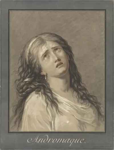Andromache huilend