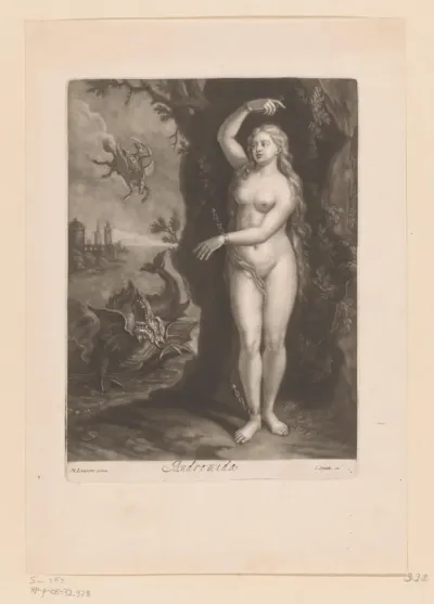 Andromeda aan de rots geketend