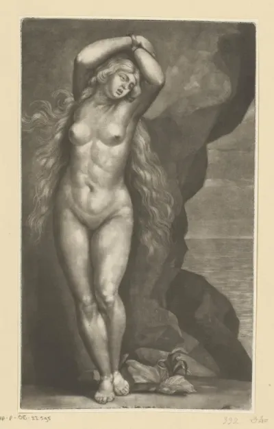 Andromeda aan de rots geketend