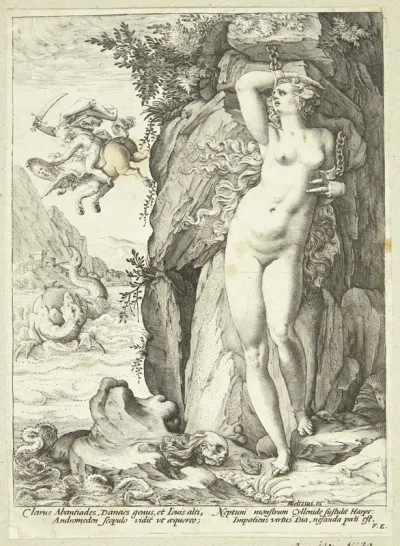 Andromeda befries af Perseus