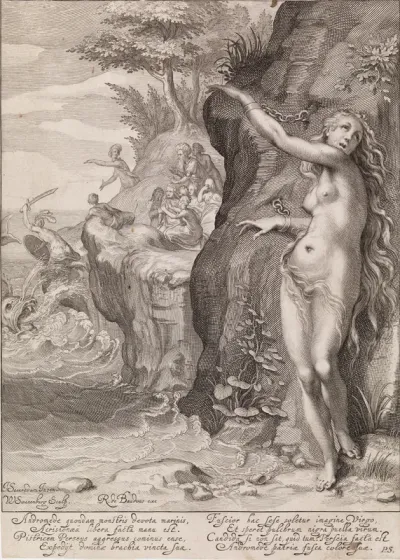 Andromeda Chained to a Rock