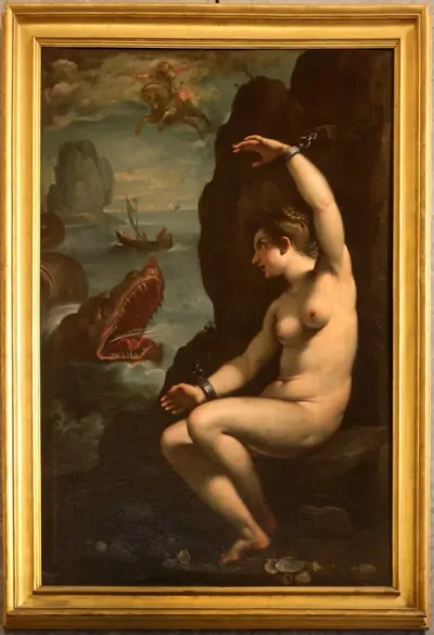 Andromeda liberata da Perseo