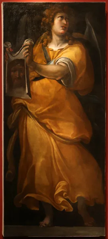 Ange portant le Saint Suaire
