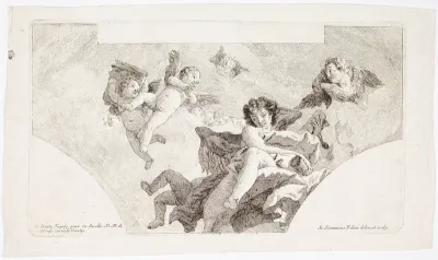 Angels Carrying the Indulgences of the Carmelites