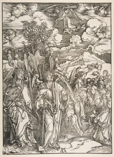Angels Restraining the Four Winds