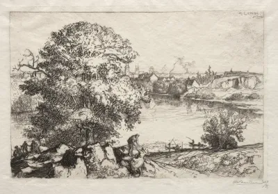 Angers:  L'Étang St. Nicolas