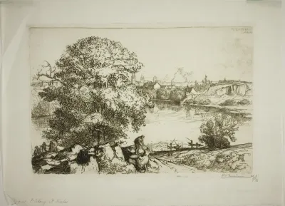 Angers, Lake Saint-Nicolas