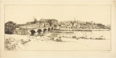 Angers - Panoramic View (Angers - Vue panoramique)