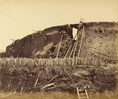 Angle at which French Entered, August 21st