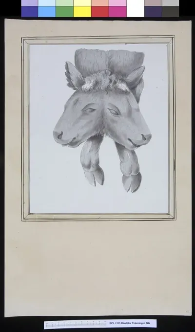 Animals: double-headed calf