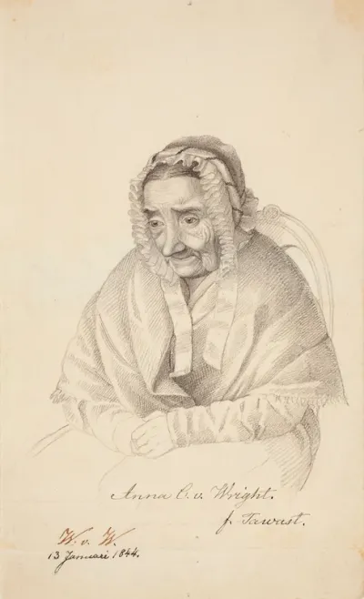 Anna Christina von Wright, the artist's grandmother