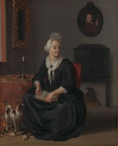 Anna de Hooghe (1645-1717), vierde echtgenote van de schilder