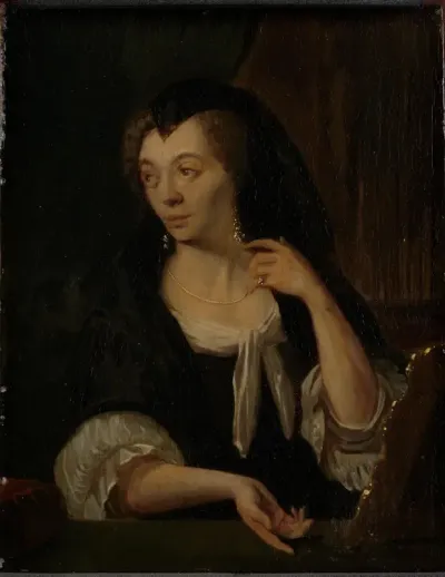 Anna de Hooghe (1645-1717). Vierde echtgenote van de schilder