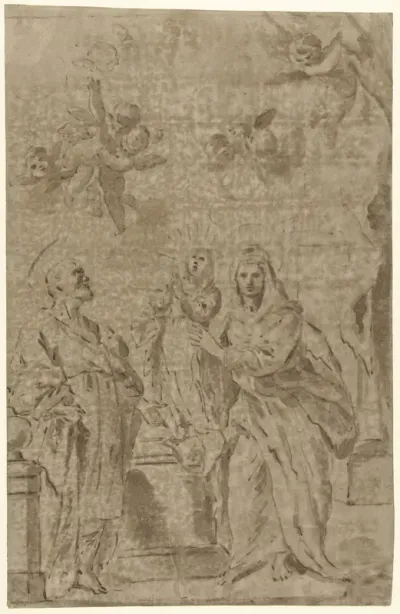 Anna en Joachim met hun dochter Maria
