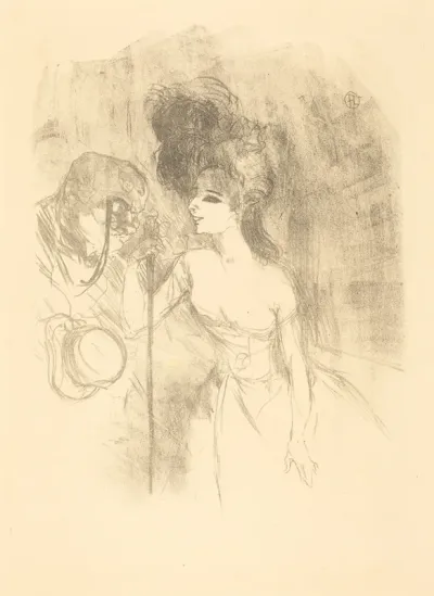 Anna Held and Baldy (Anna Held et Baldy)