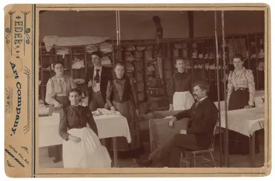 "Anna in Union College Laundry”