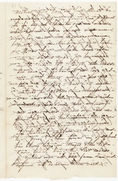 Anna Nordlanderin kirje Kerstin Cardonille 28.11.1872 (osa 2/2)