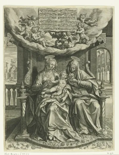Anna-te Drieën met het motet 'Ave gratia plena'