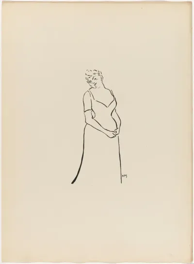 Anna Thibaud, from Le Café-Concert