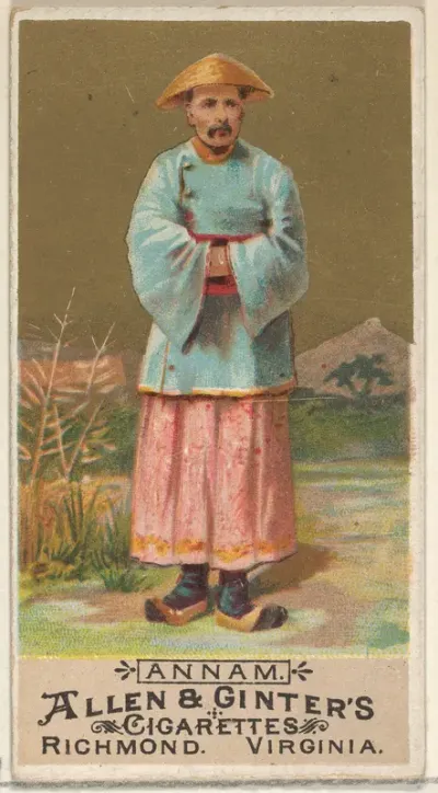 Annam, from the Natives in Costume series (N16) for Allen & Ginter Cigarettes Brands