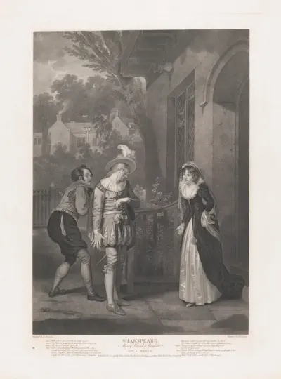 Anne Page, Slender and Shallow (Shakespeare, Merry Wives of Windsor, Act 1, Scene 1)