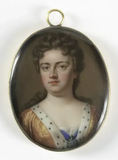 Anne Stuart (1665-1714), koningin van Engeland. Echtgenote van George van Denemarken