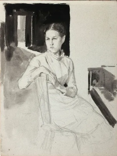 Annie Edelfelt, taiteilijan sisar