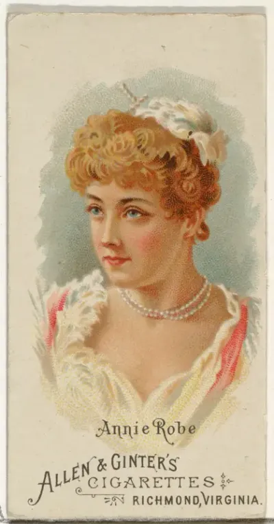 Annie Robe, from World's Beauties, Series 1 (N26) for Allen & Ginter Cigarettes