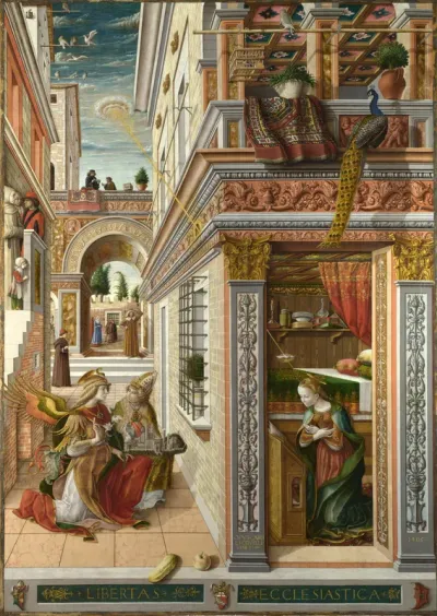 Annunciation with St Emidius