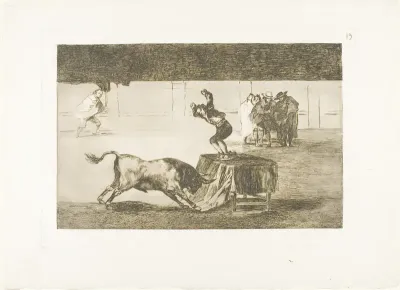 Another madness of his in the same ring, plate 19 from The Art of Bullfighting