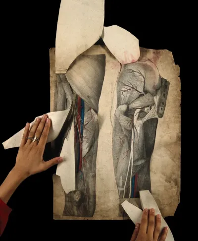 Anterior view of thigh (fig