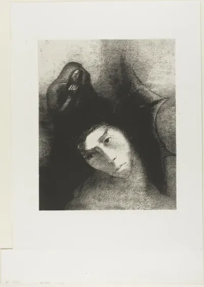Anthony: "What is the object of all this?" The Devil: "There is no object!", plate 18 of 24