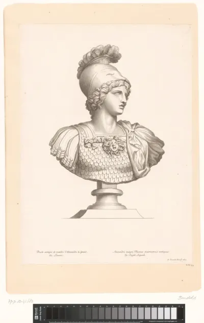 Antieke buste van Alexander de Grote