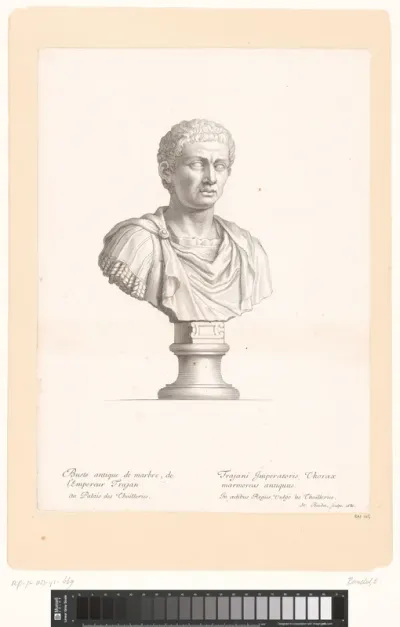 Antieke buste van Trajanus