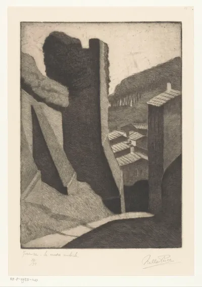 Antieke muur te Florence