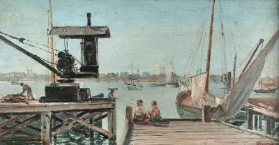 Antiguo puerto de Montevideo