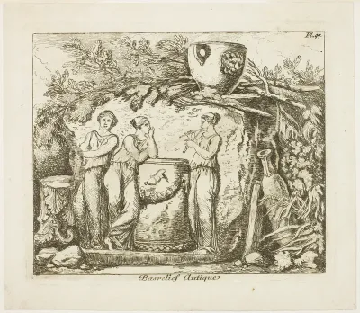 Antique Bas Relief
