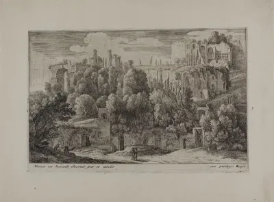 Antique Ruins of an Amphitheater