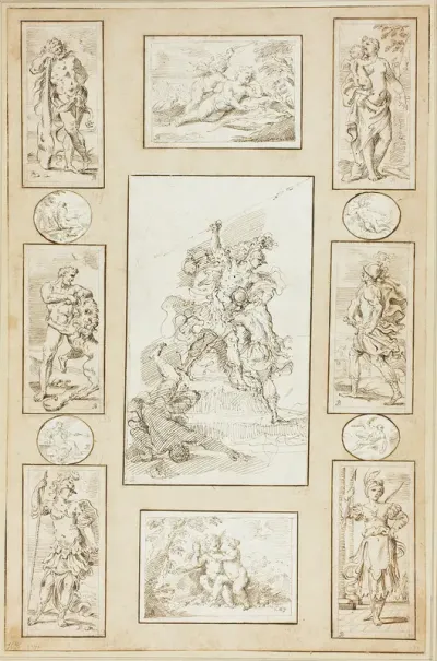 Antique Warriors and Mythological Subjects