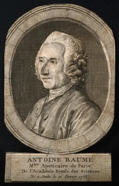 Antoine Baumé. Engraving by A. de Saint-Aubin after C. N. Cochin, 1772