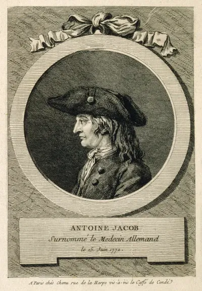 Antoine Jacob. Line engraving, 1772