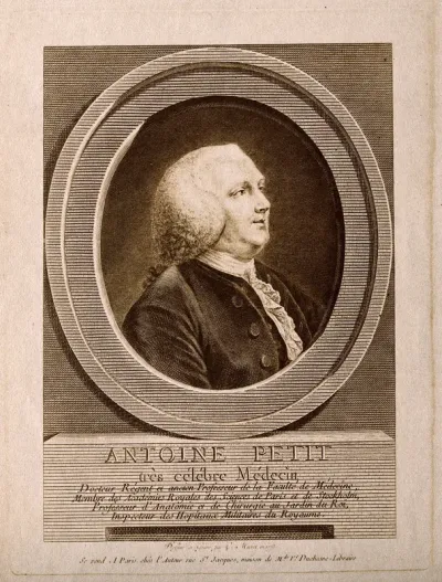 Antoine Petit. Process print after C. Macret, 1775