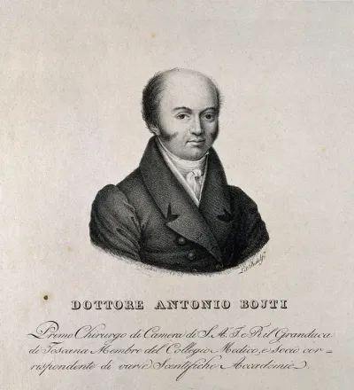 Antonio Bojti. Lithograph by P. Carloni, 1827