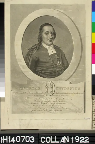 Antti Chydenius, rintakuva soikiossa