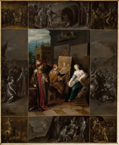 Apelles Painting Campaspe