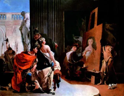Apelles Painting Campaspe